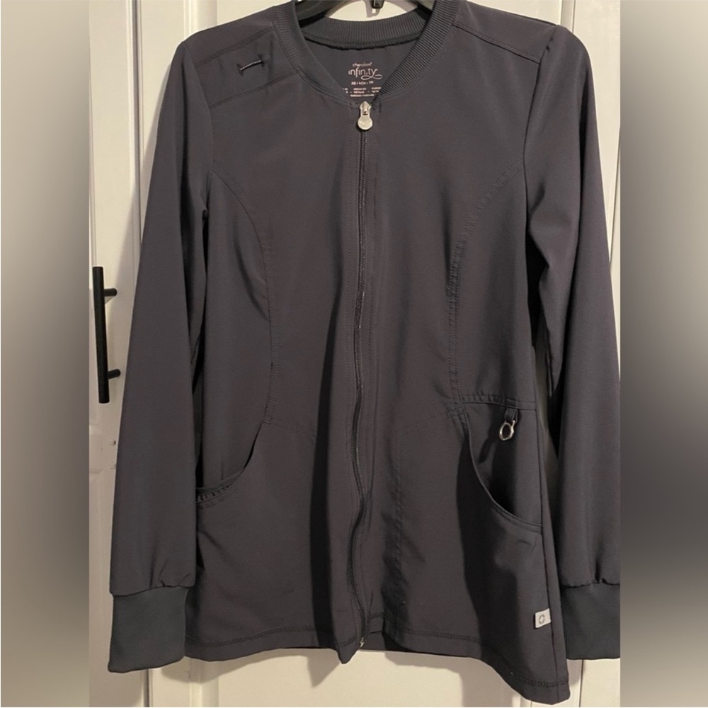 Infinity scrub jacket